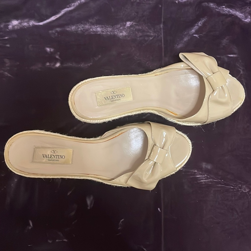 Authentic Valentino Wedge Sandals